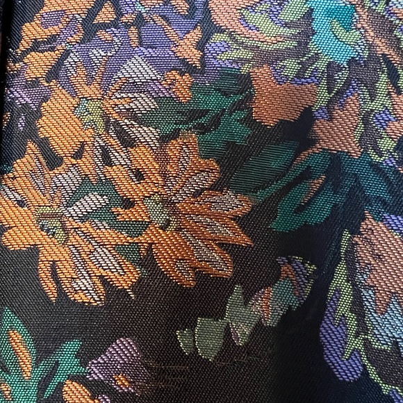 Anthropologie Black Floral Jacket - Picture 10 of 11